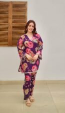 Dreamy Floral Printed Soft Cotton Co-ord Set