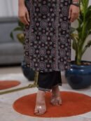 Aari Bloom – Printed Kurta Set with Malmal Dupatta