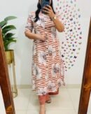 Lavishka – Discharge Print A-Line Cotton Co-ord Set
