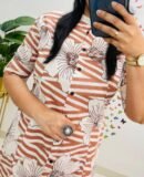 Lavishka – Discharge Print A-Line Cotton Co-ord Set