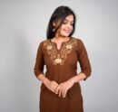 Avira – Embroidered Summer Cotton Pant Set