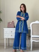 Bare Grace Co-ord Set in soft summer blue