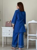 Bare Grace Co-ord Set in soft summer blue