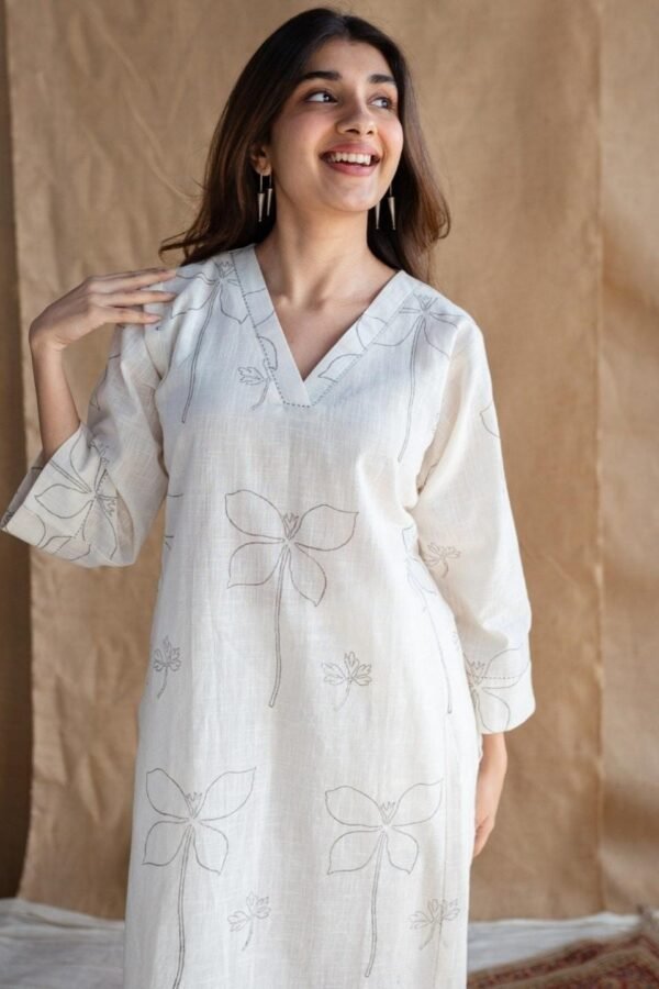 Summer Glow Cotton Kurti Set