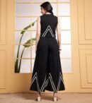 Premium Crop-Top Loose Pant Cotton Slub Co-ord Set