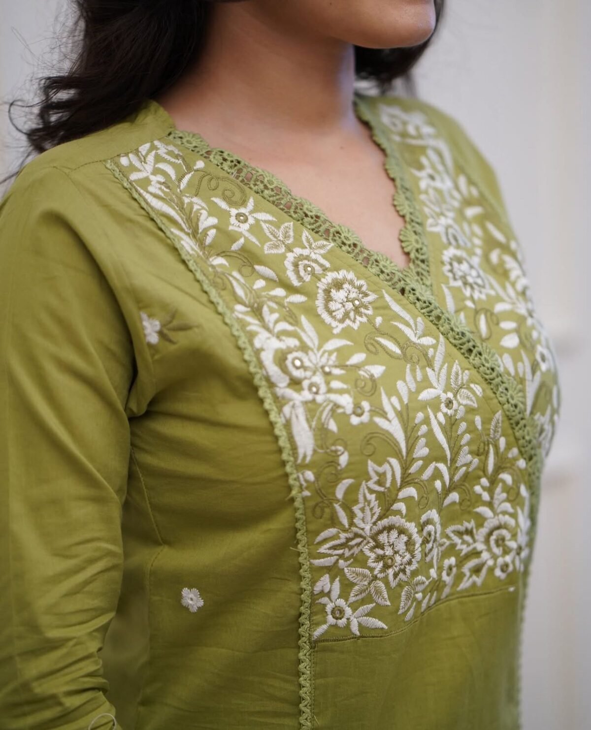 Gulnaaz – Premium Cotton Embroidered Suit Set - Image 2