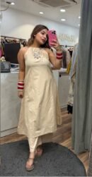 Tanya – Elegant A-line Cotton Coord Set