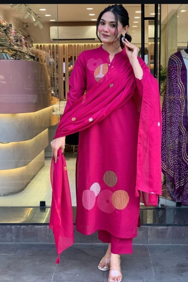 Ishira Jaipuri Elegance Suit Set