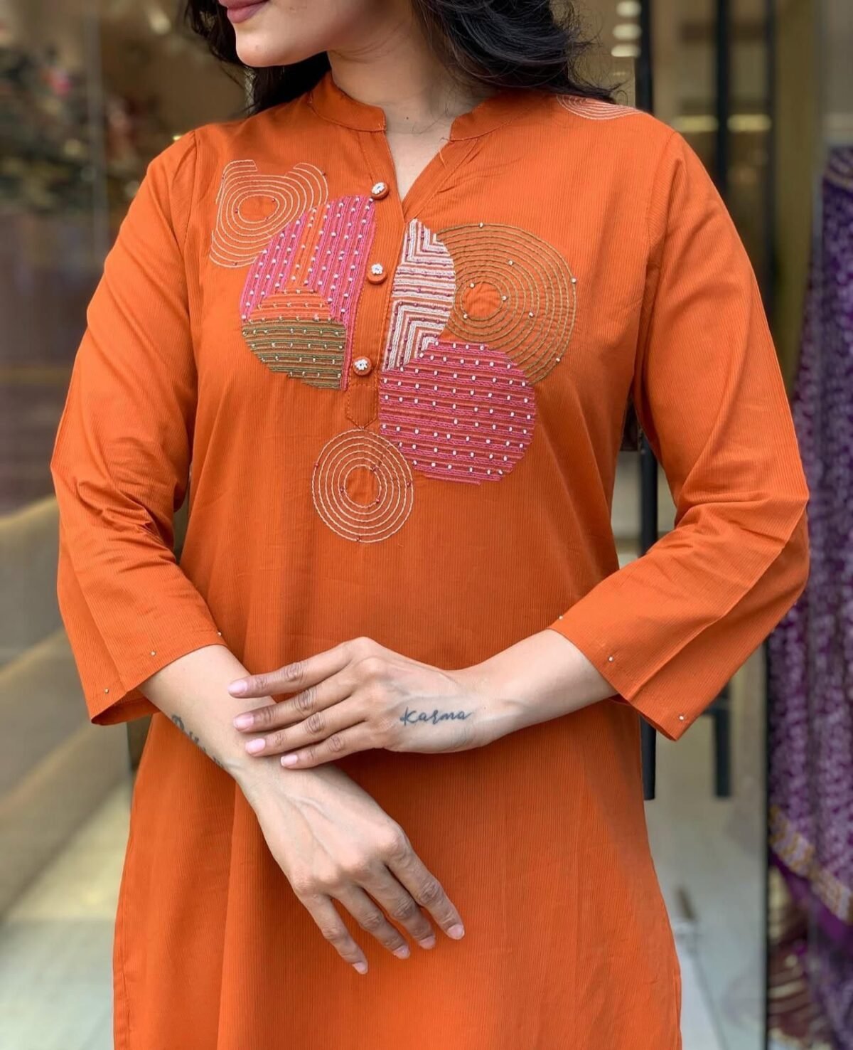 Ishira Jaipuri Elegance Suit Set - Image 4