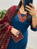Aarohi Festival Cotton Suit Set