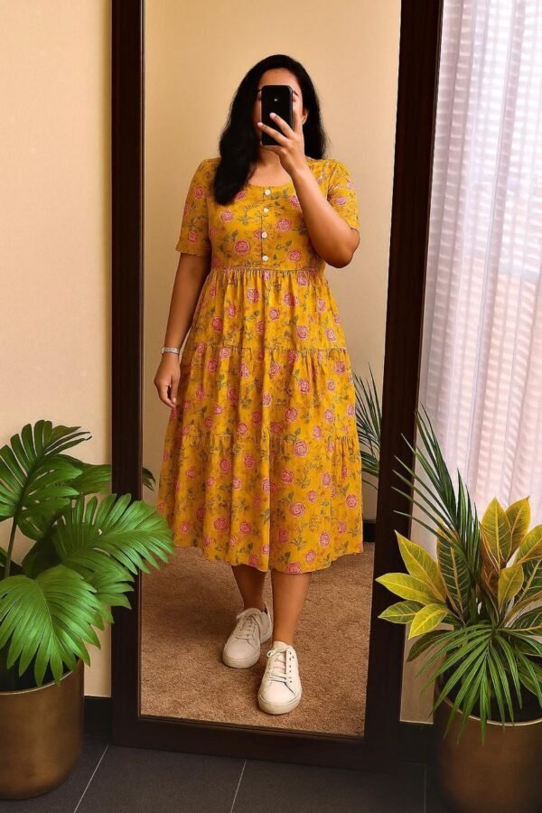 Alina Cotton Midi Set