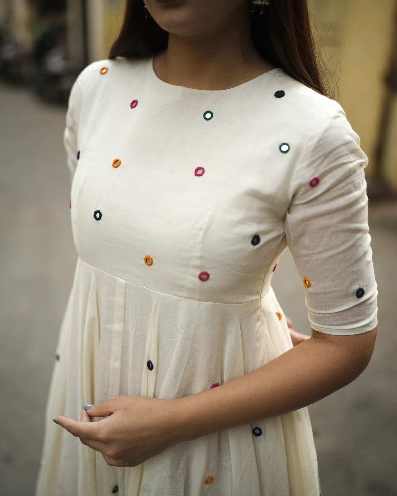 Aarvika β The Majestic Anarkali with Maroon Pant - Image 2