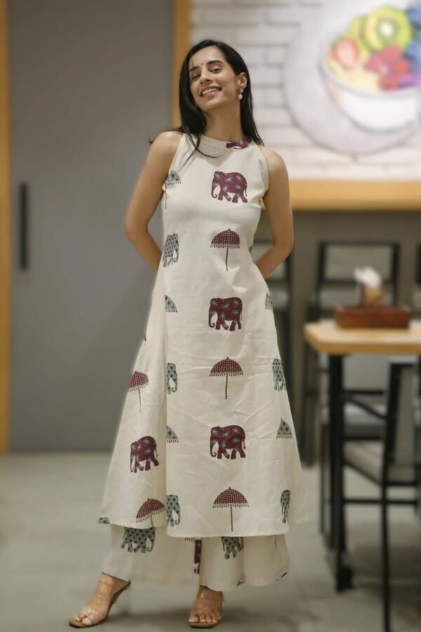 Kajira Floral A-Line Co-ord Set